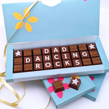 Personalised Fathers Day Chocolates For Dads, 8 of 12