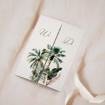 Beach Gatefold Wedding Invitations, 2 of 5