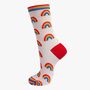 Rainbow Stripe Colourful Bamboo Socks Gift Box, thumbnail 2 of 4