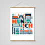 Munich Germany Print, thumbnail 1 of 2