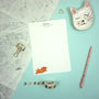 Personalised Cat Attack Writing Paper, thumbnail 4 of 10