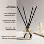 Long Lasting Luxury Reed Diffuser | Up To Six Months | Alcohol Free | Essential Oils | Rose Gold, Gold Or Silver, thumbnail 2 of 12