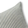 Luxury Ticking Stripe / Pinstripe 100% Cotton Cushion, thumbnail 2 of 4