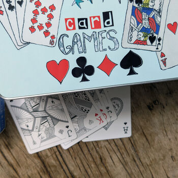 Personalised Card Games Tin, 5 of 9
