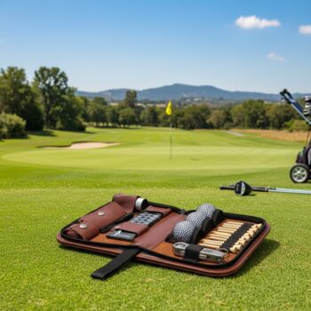 Ultimate Personalised Golfer’s Accessory Gift Set With Range Finder, 4 of 10