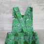 Tropical Print Summer Baby Bubble Romper, thumbnail 7 of 8