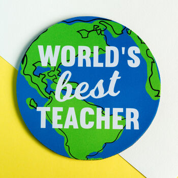 'World's Best Teacher' Mouse Mat, 2 of 6