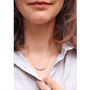 Dahlia Opal Necklace Silver/Gold/Rose Gold, thumbnail 4 of 7