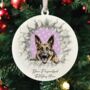 Personalised Christmas German Shepherd Break Through, thumbnail 3 of 10