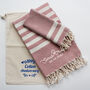 Personalised Towel Set, Cotton Anniversary Gift, thumbnail 7 of 12