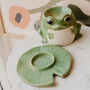 Freddie Frog On Lily Pad Cottagecore Wax Melt Burner, thumbnail 3 of 5