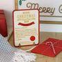 Personalised Wooden Letter From Santa, thumbnail 1 of 3