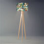 Moorea Lampshade In Pacific Blue, thumbnail 3 of 3