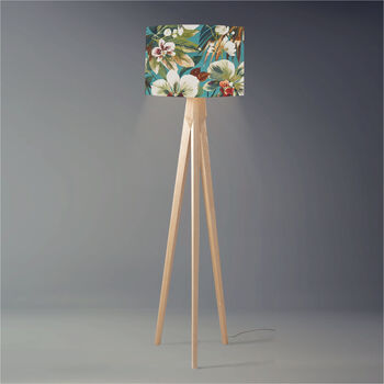 Moorea Lampshade In Pacific Blue, 3 of 3
