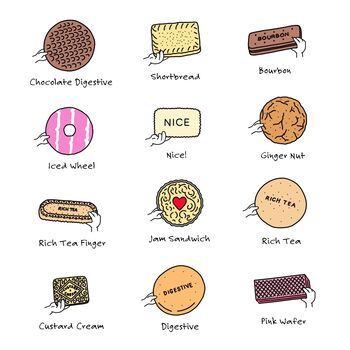 Personalisable Biscuits Birthday Card, 2 of 8