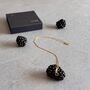 December Birthstone Blue Zircon Gold Plated Necklace, thumbnail 4 of 10