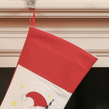 Personalised Novelty Narwhal Christmas Stocking, 4 of 7
