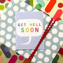 Mini Bubble Get Well Soon Card, thumbnail 3 of 4