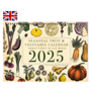 2025 Calendar UK Seasonal Fruit And Vegetable Calendar, thumbnail 1 of 12