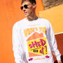 Where’s Your Shed At Men's Festival Sweatshirt, thumbnail 2 of 3