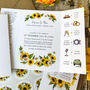 Sunflower Gatefold Wedding Invitation Suite, thumbnail 3 of 9