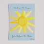 Personalised Teacher Thank You Art Print Gift, thumbnail 5 of 9