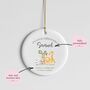 Personalised Jungle Christening Ceramic Keepsake, thumbnail 3 of 6