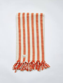 Brighton Stripe Hammam Towel, 5 of 12