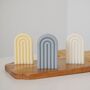 Boho Rainbow Candle Decor / Minimal Simple Room Decor, thumbnail 2 of 4
