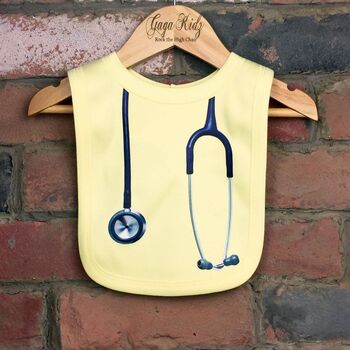 Stethoscope Baby Bib, 4 of 7