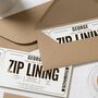 Personalised Zip Lining Birthday Gift Voucher, thumbnail 8 of 9