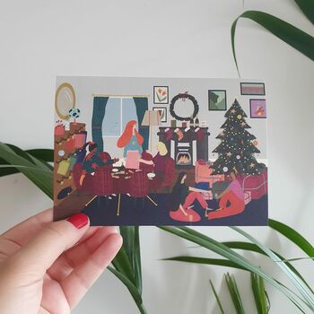 Christmas Girls Card, 4 of 7
