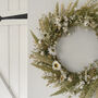 Natural Dried Flower Wreath, thumbnail 3 of 4