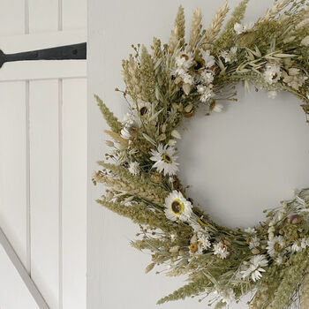 Natural Dried Flower Wreath, 3 of 4