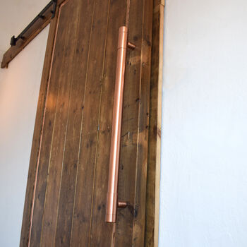 Copper Door Handles T Barn Style, 3 of 9