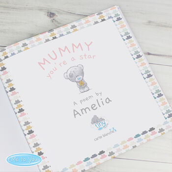 Personalised 'Mummy You're A Star' Poem Book, 3 of 12