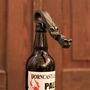 Dragon Head Forged Iron Bottle Opener, thumbnail 2 of 12