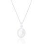 Maja Pearl Drop Sterling Silver Necklace, thumbnail 1 of 2