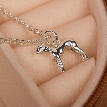 Personalised Greyhound Silver Chain Bracelet, 2 of 9