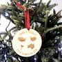 Personalised Travel Adventures Christmas Decoration, thumbnail 1 of 2