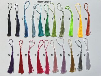 Always On The Same Page Personalised Engraved Bookmark, 6 of 6
