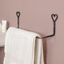 Coeur D'amour Bathroom Towel Rail, thumbnail 1 of 4