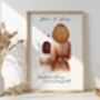 Personalised Nanny And Grandchild Print, thumbnail 5 of 5