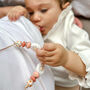 Floral Daisy Chain Breastfeeding And Teething Necklace, thumbnail 5 of 6