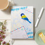 Bird And Airmail Fabric Notebook, thumbnail 1 of 3