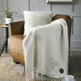 Ram Faux Cashmere Cushion, thumbnail 2 of 3