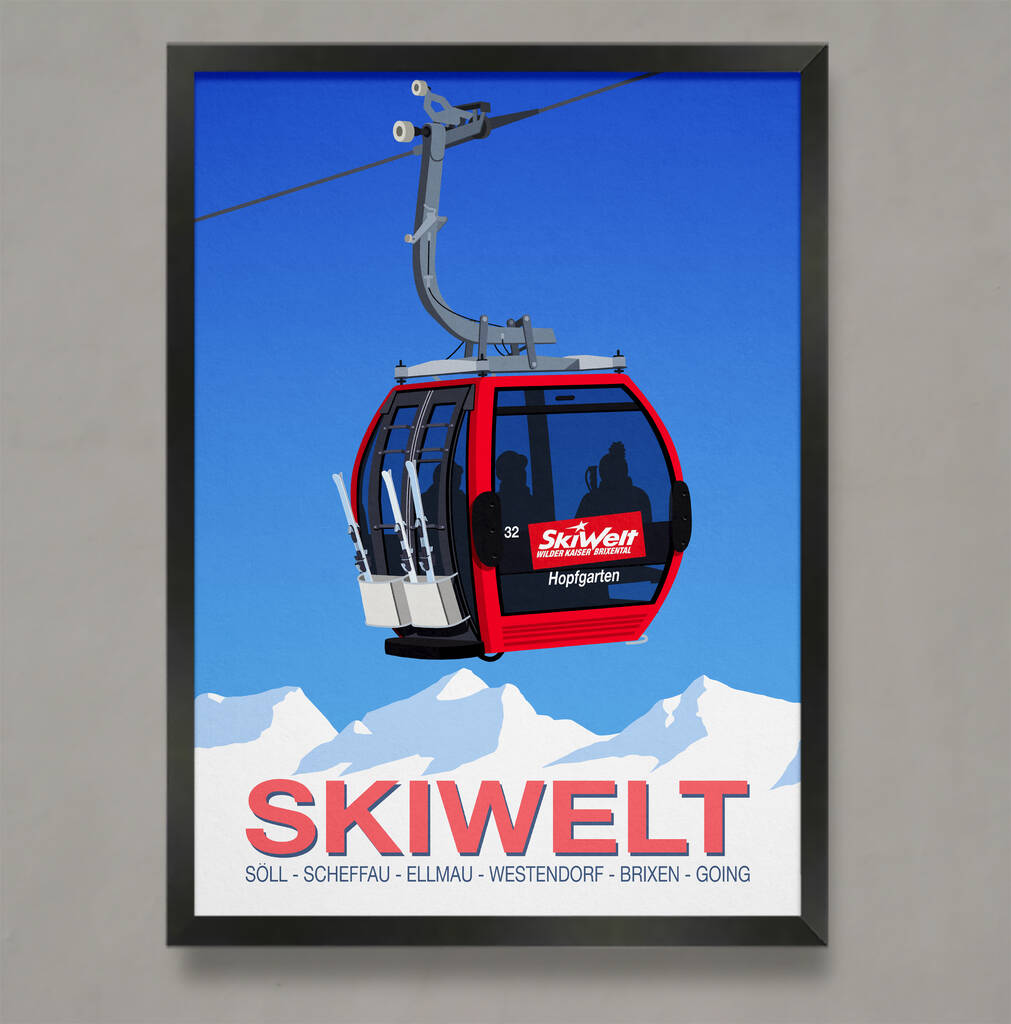 Skiwelt Poster, 1 of 6