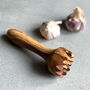 Mediterranean Olive Wood Garlic Masher, thumbnail 3 of 4