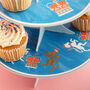 Union Jack Reversible Party Cake Stand, thumbnail 3 of 9