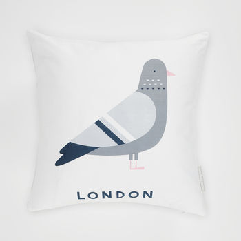 London Pigeon Cushion, 2 of 3